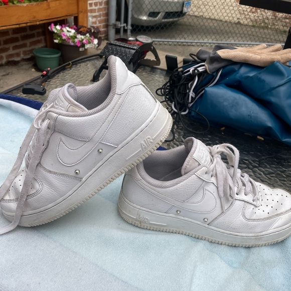 Nike Air Force 1 Low Pearl Studs| Women’s Size 8.5 - Picture 2 of 4